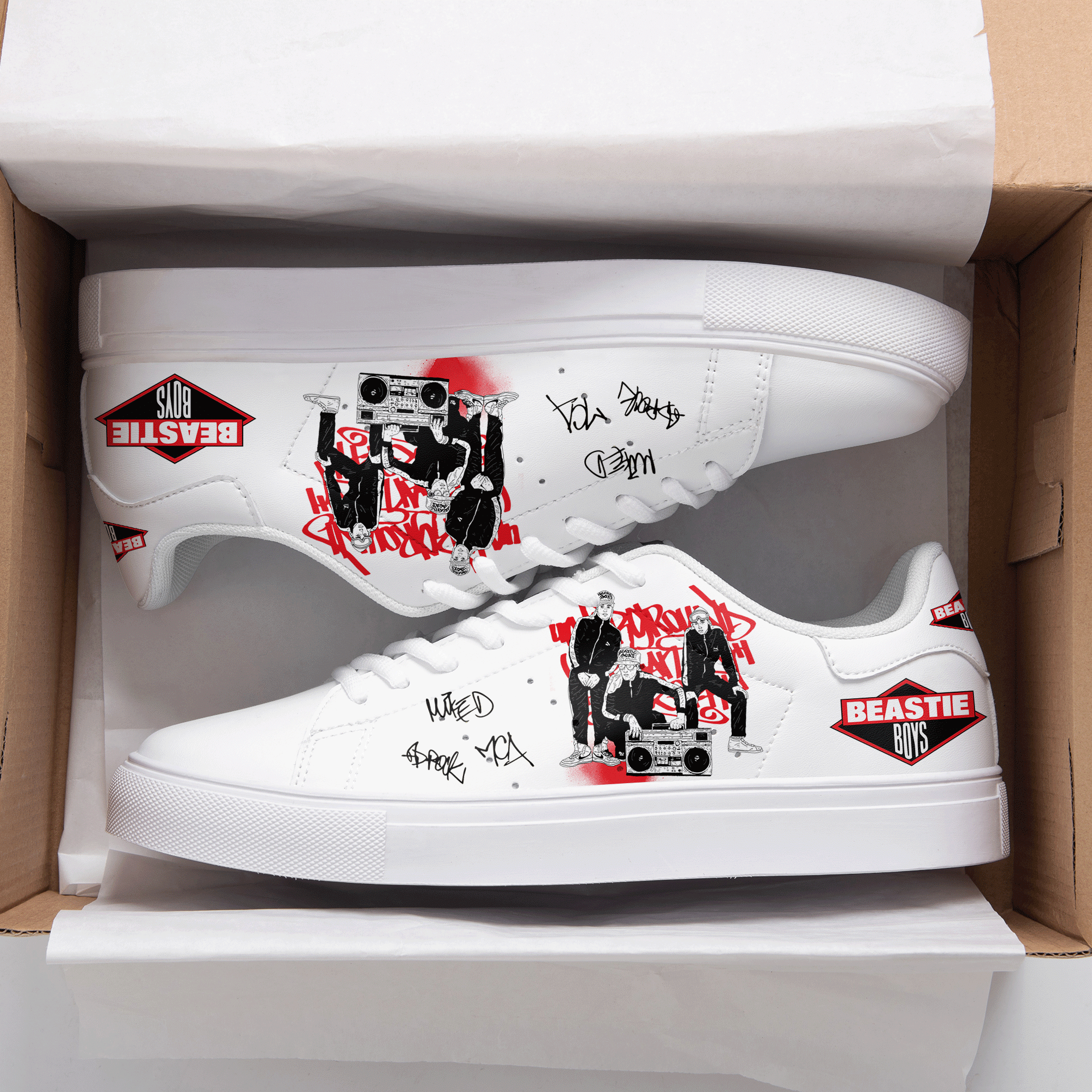 Beastie Boys 3D Over Printed Shoe - Famjoys Beastie Boys 3D Over Printed Shoe - Famjoys