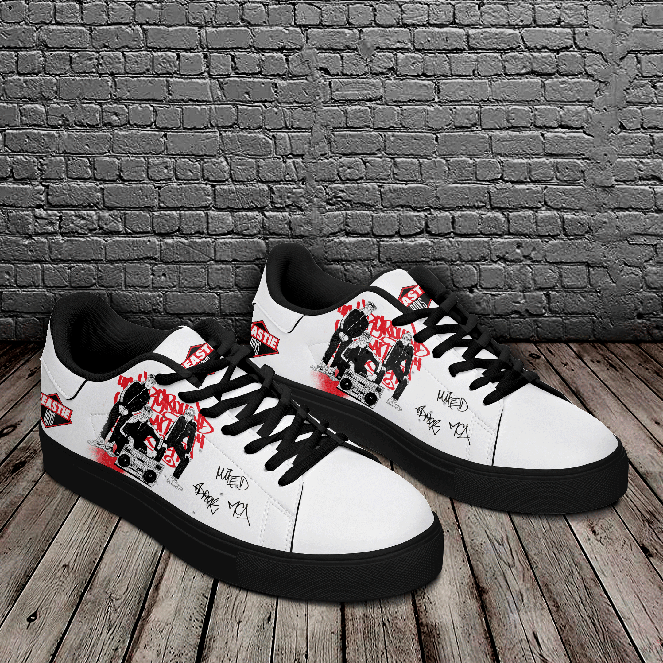 Beastie Boys 3D Over Printed Shoe - Famjoys Beastie Boys 3D Over Printed Shoe - Famjoys