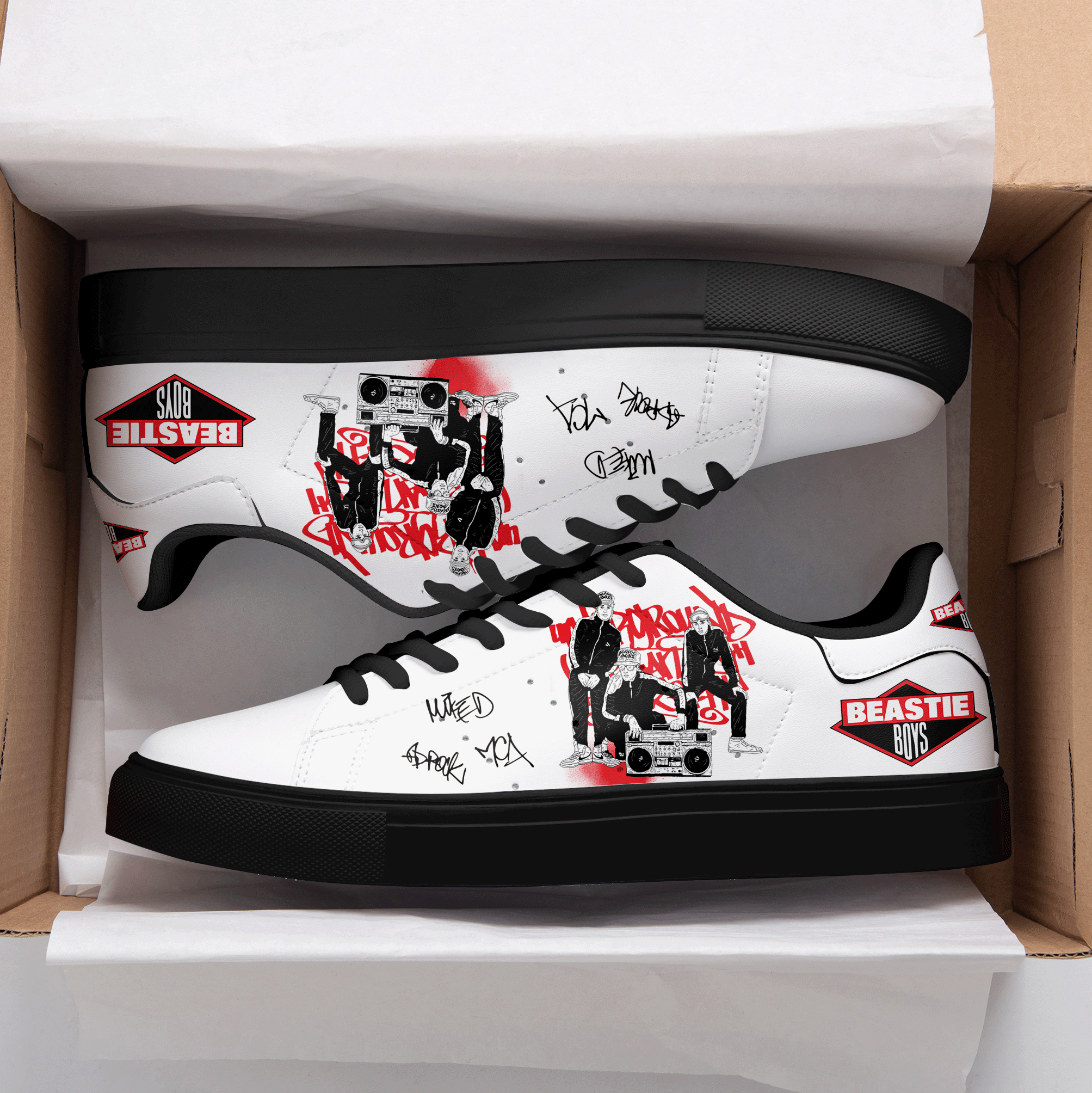 Beastie Boys 3D Over Printed Shoe - Famjoys Beastie Boys 3D Over Printed Shoe - Famjoys