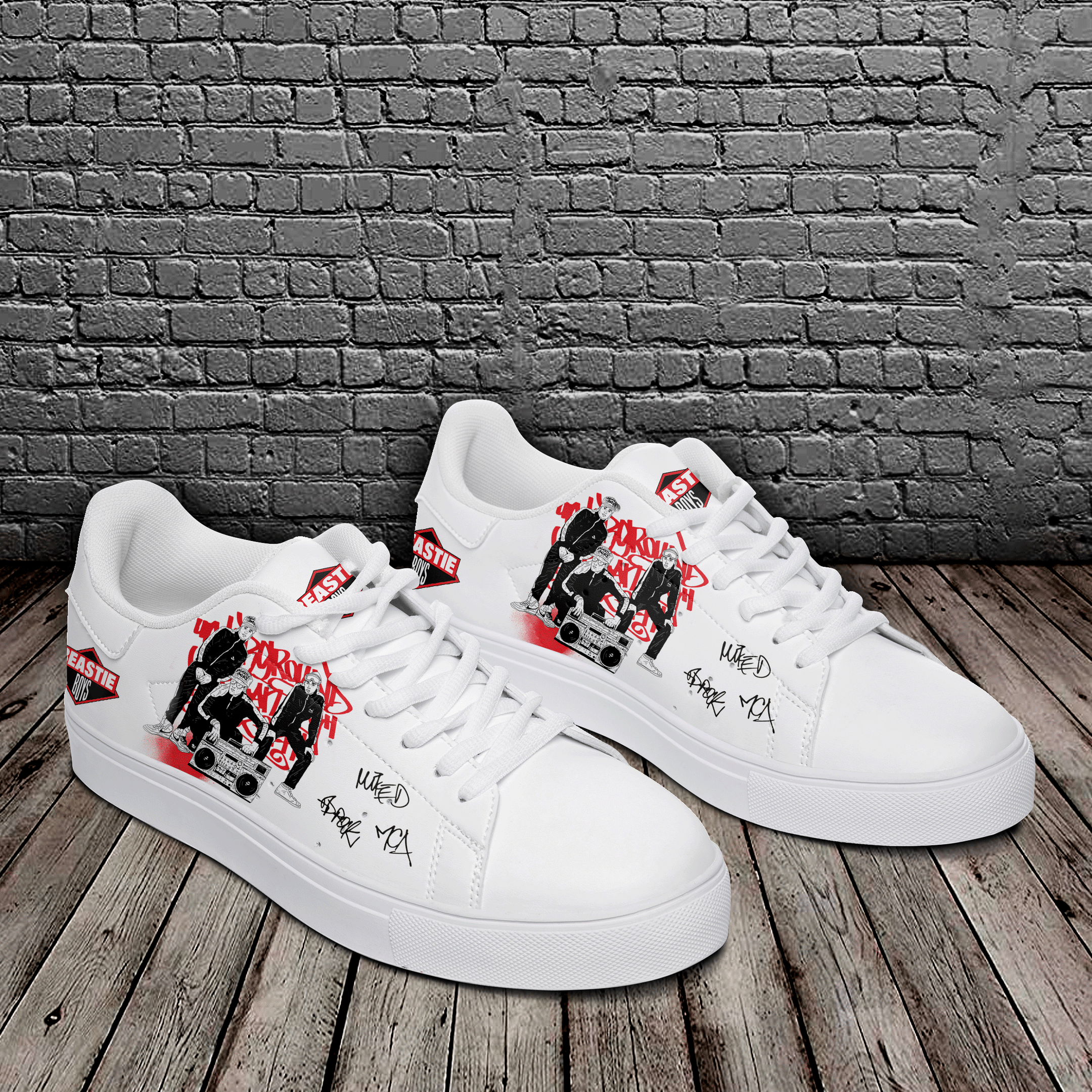 Beastie Boys 3D Over Printed Shoe - Famjoys Beastie Boys 3D Over Printed Shoe - Famjoys