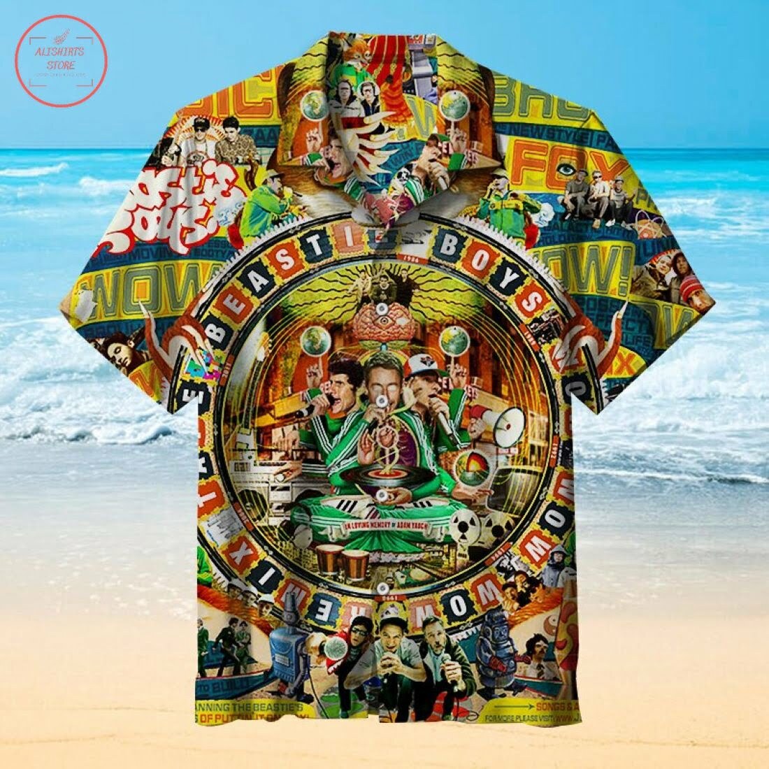 Beastie Boys Hawaiian Shirt - Famjoys Beastie Boys Hawaiian Shirt - Famjoys