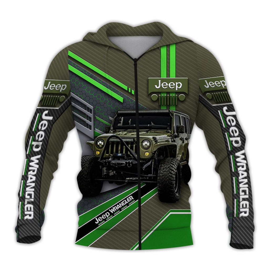 Beautiful Jeep Wrangler Blue 3D All Over Printed Clothes J25 - Famjoys Beautiful Jeep Wrangler Blue 3D All Over Printed Clothes J25 - Famjoys