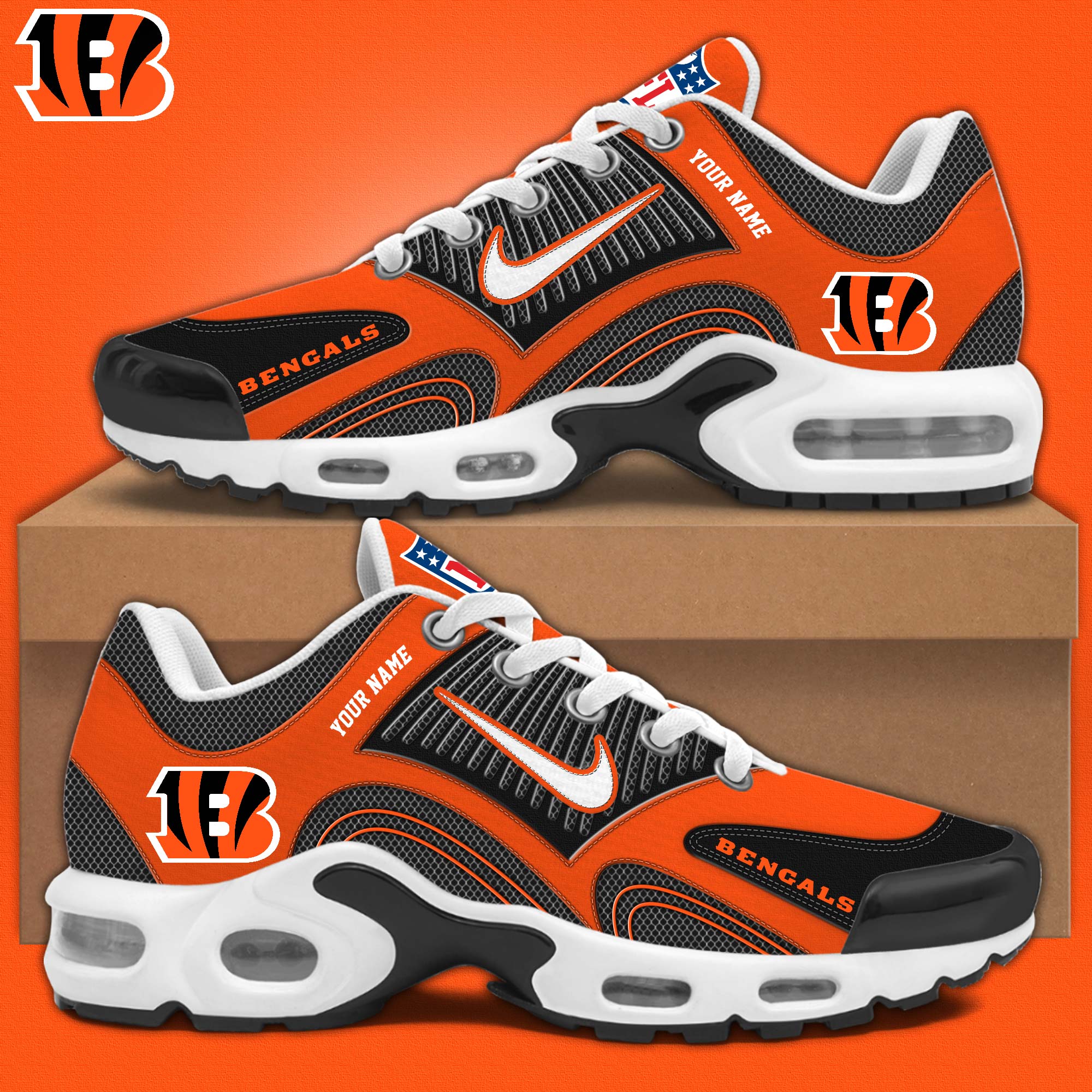 Bengals Sneaker - Famjoys Bengals Sneaker - Famjoys