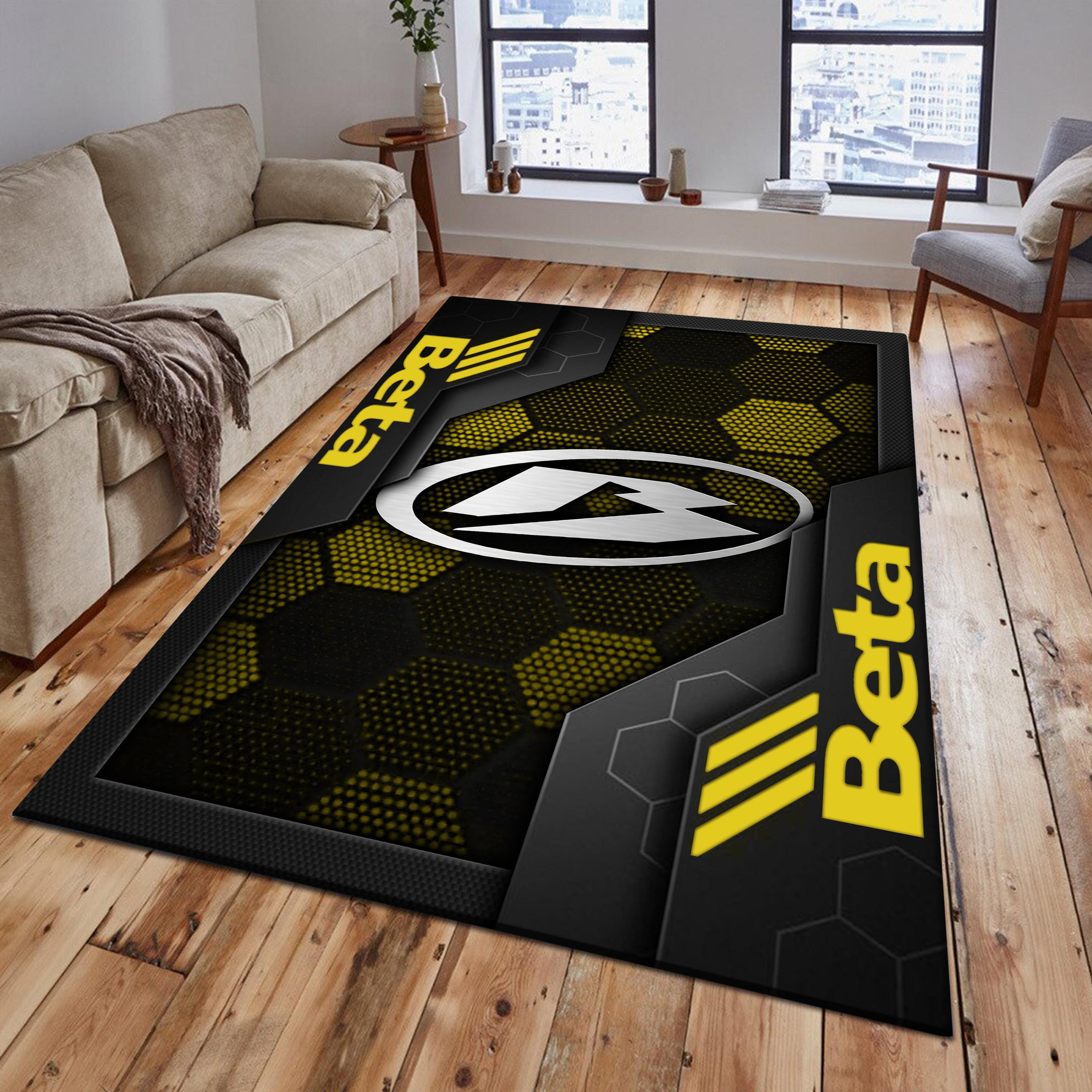 Beta motorcycles Area Rugs 2580 Multicolor - Famjoys Beta motorcycles Area Rugs 2580 Multicolor - Famjoys