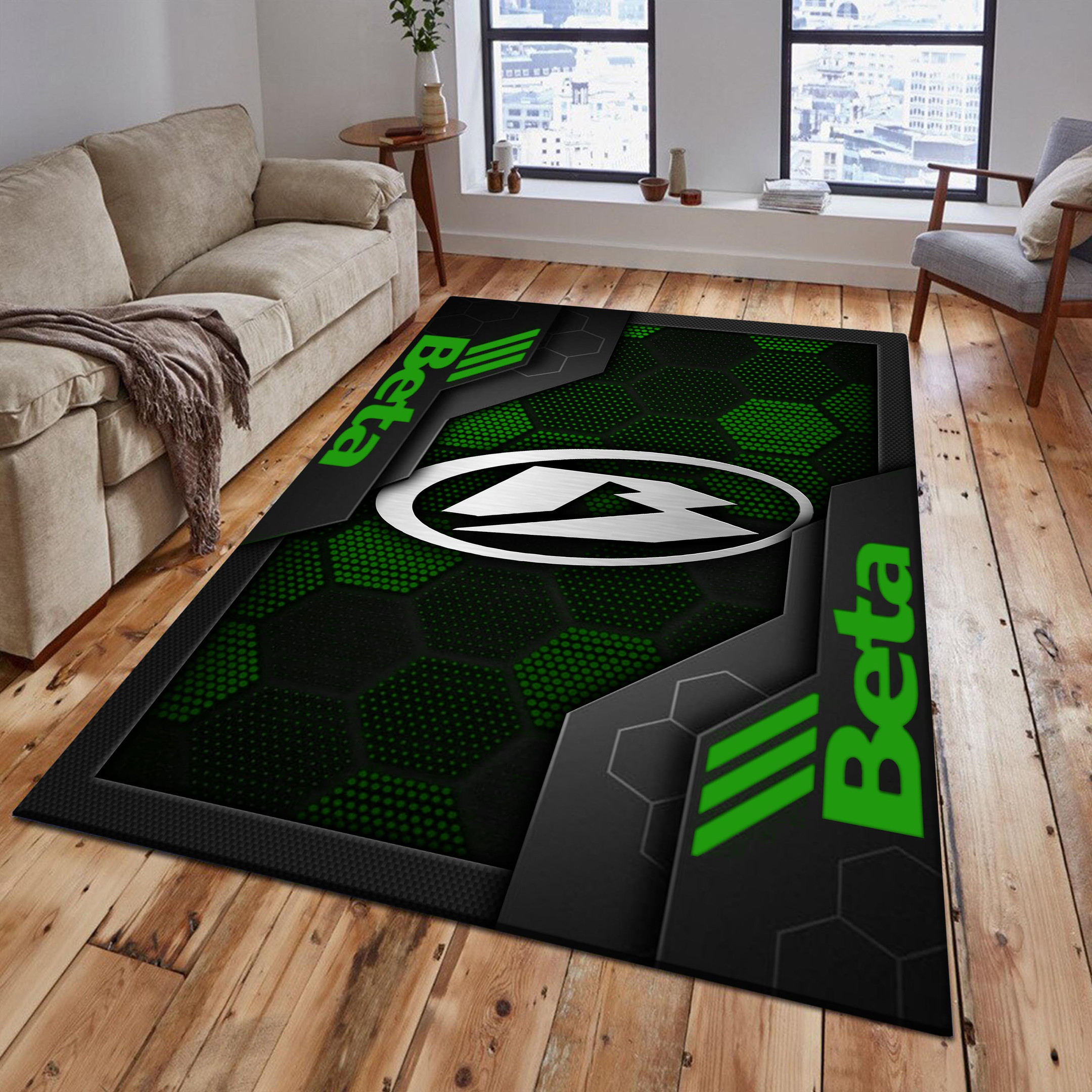 Beta motorcycles Area Rugs 2580 Multicolor - Famjoys Beta motorcycles Area Rugs 2580 Multicolor - Famjoys