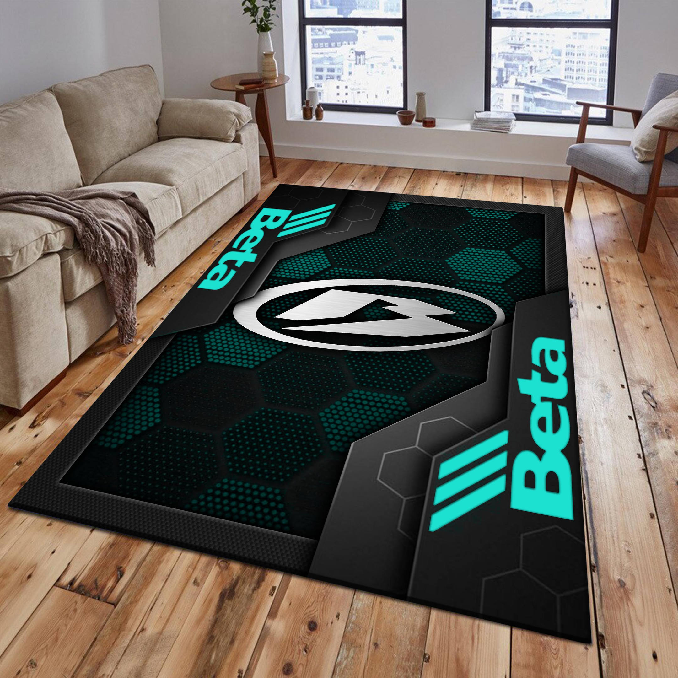 Beta motorcycles Area Rugs 2580 Multicolor - Famjoys Beta motorcycles Area Rugs 2580 Multicolor - Famjoys
