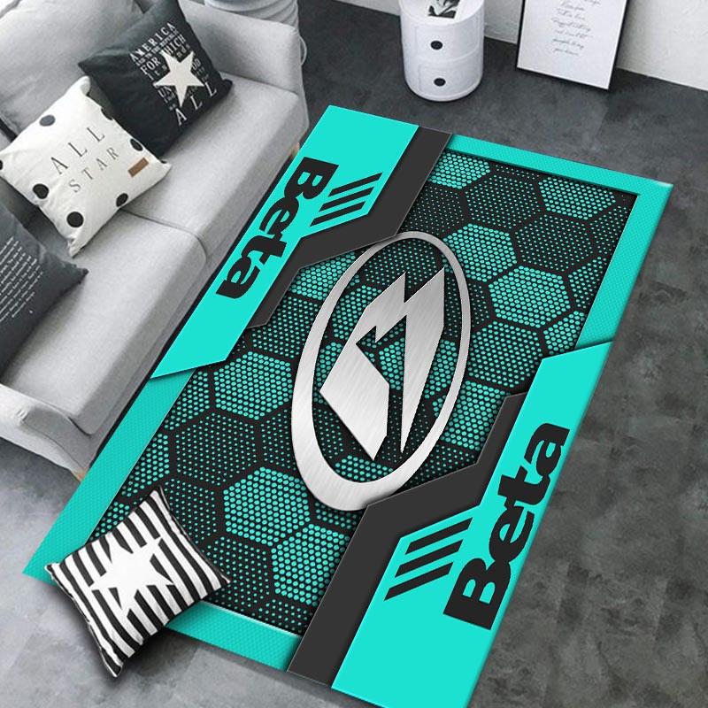Beta motorcycles Area Rugs 3453 Multicolor - Famjoys Beta motorcycles Area Rugs 3453 Multicolor - Famjoys
