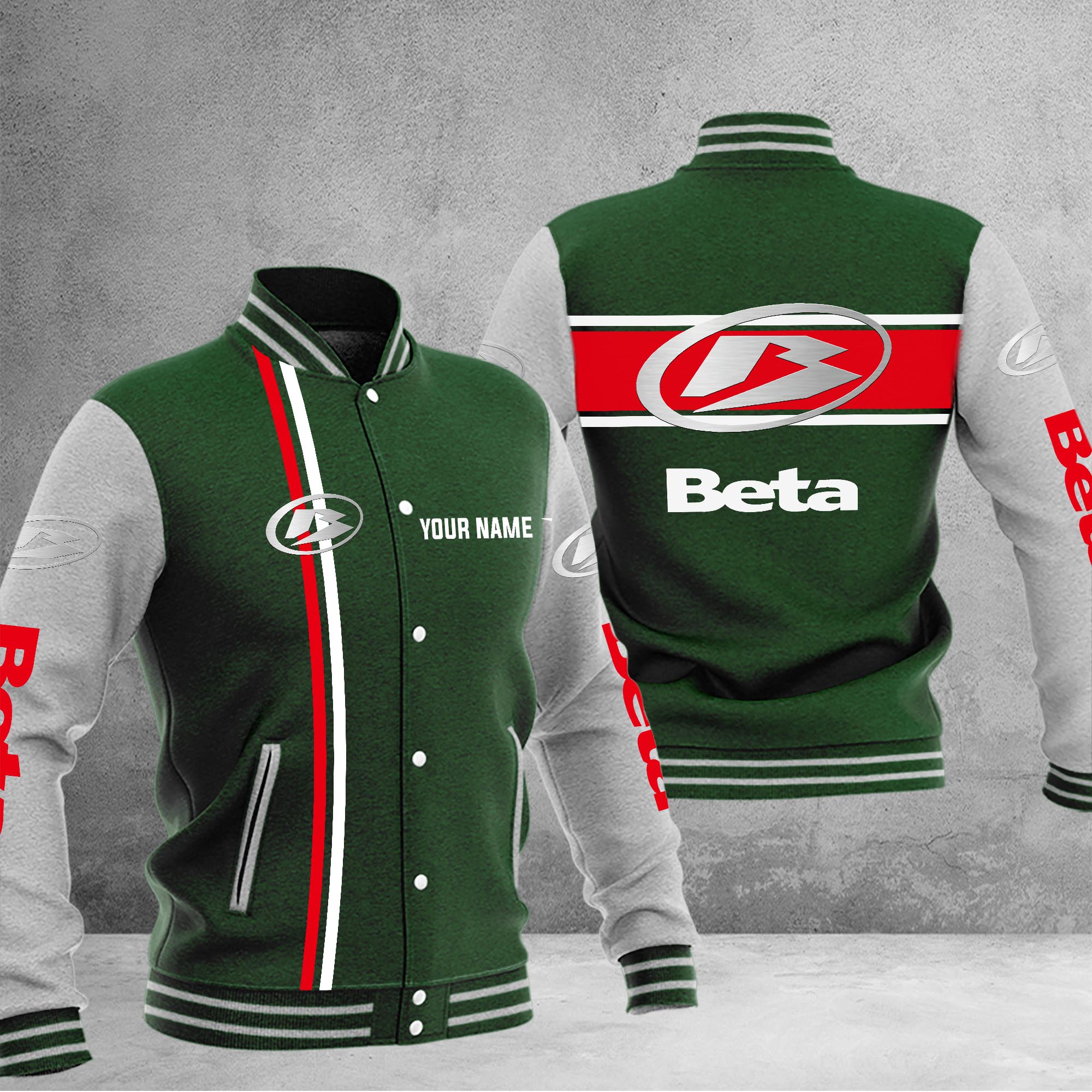 Beta motorcycles Baseball Jacket - Famjoys Beta motorcycles Baseball Jacket - Famjoys