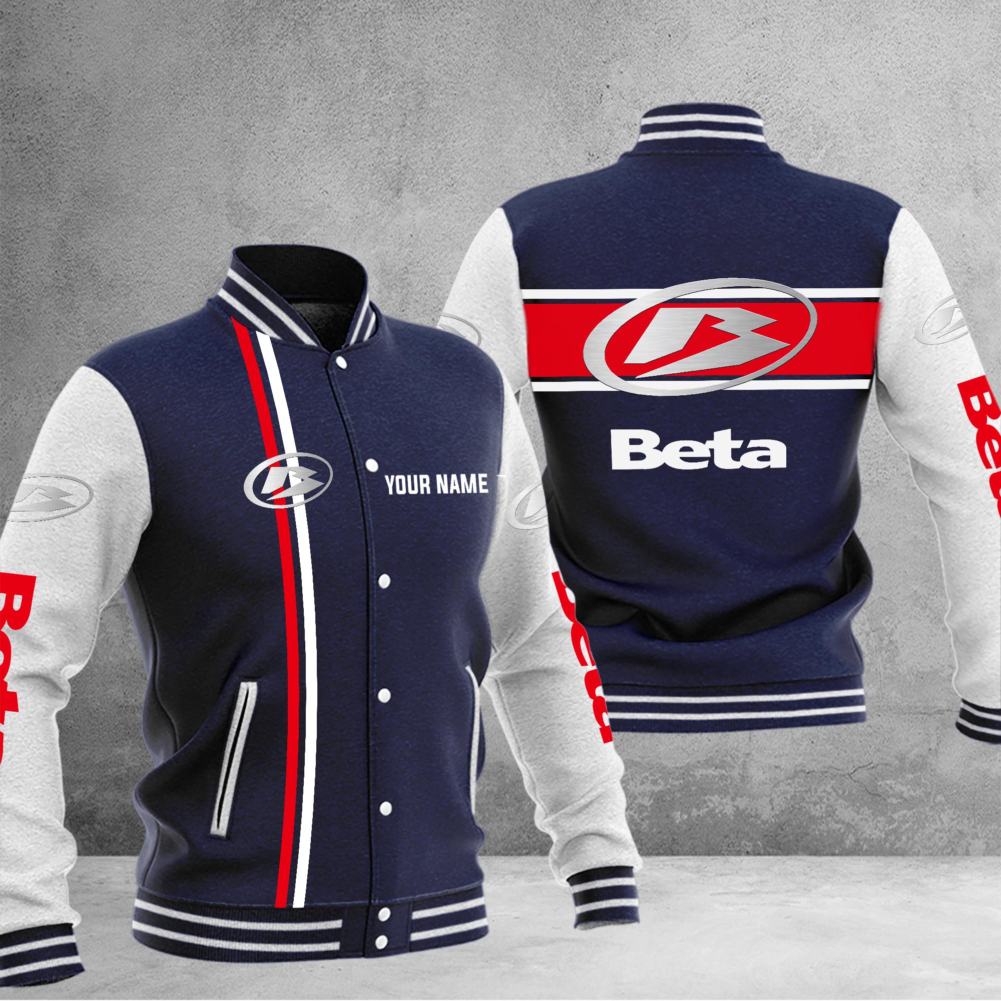 Beta motorcycles Baseball Jacket - Famjoys Beta motorcycles Baseball Jacket - Famjoys