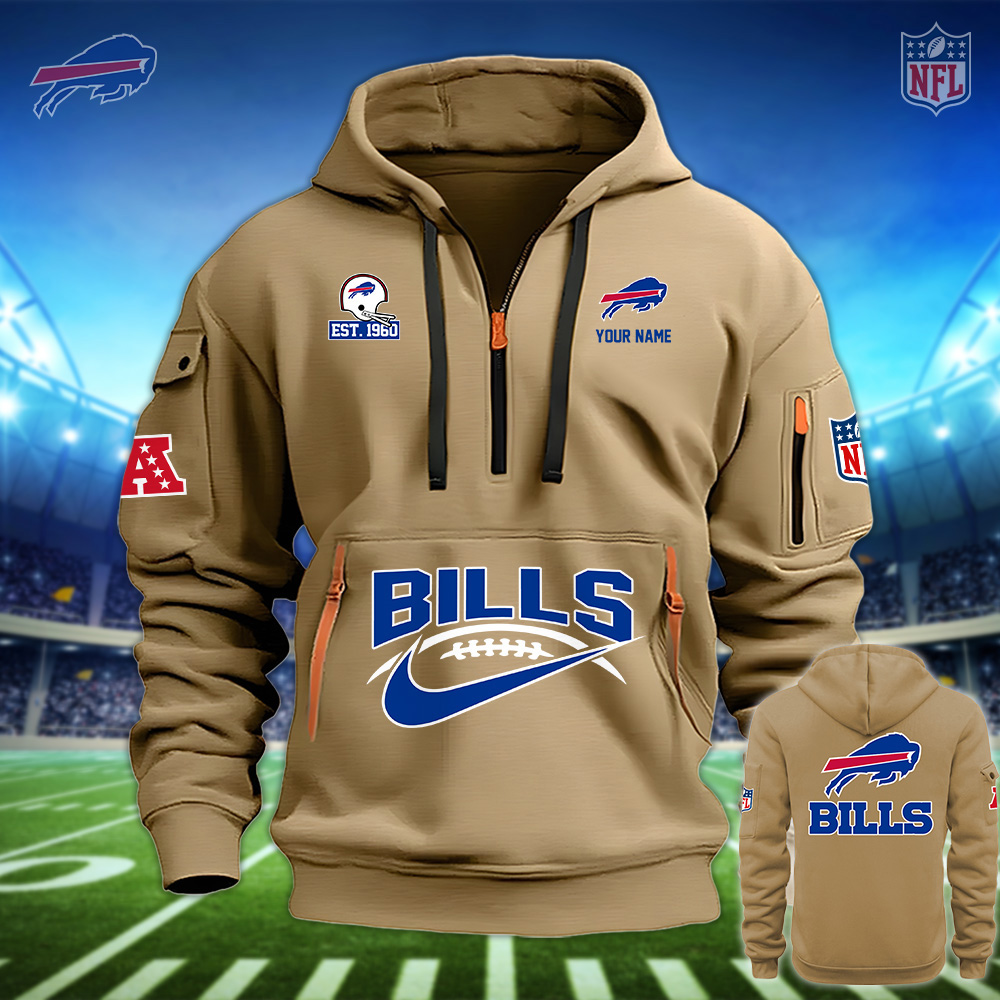 Bf Bills Heavy Hoodie - Famjoys Bf Bills Heavy Hoodie - Famjoys