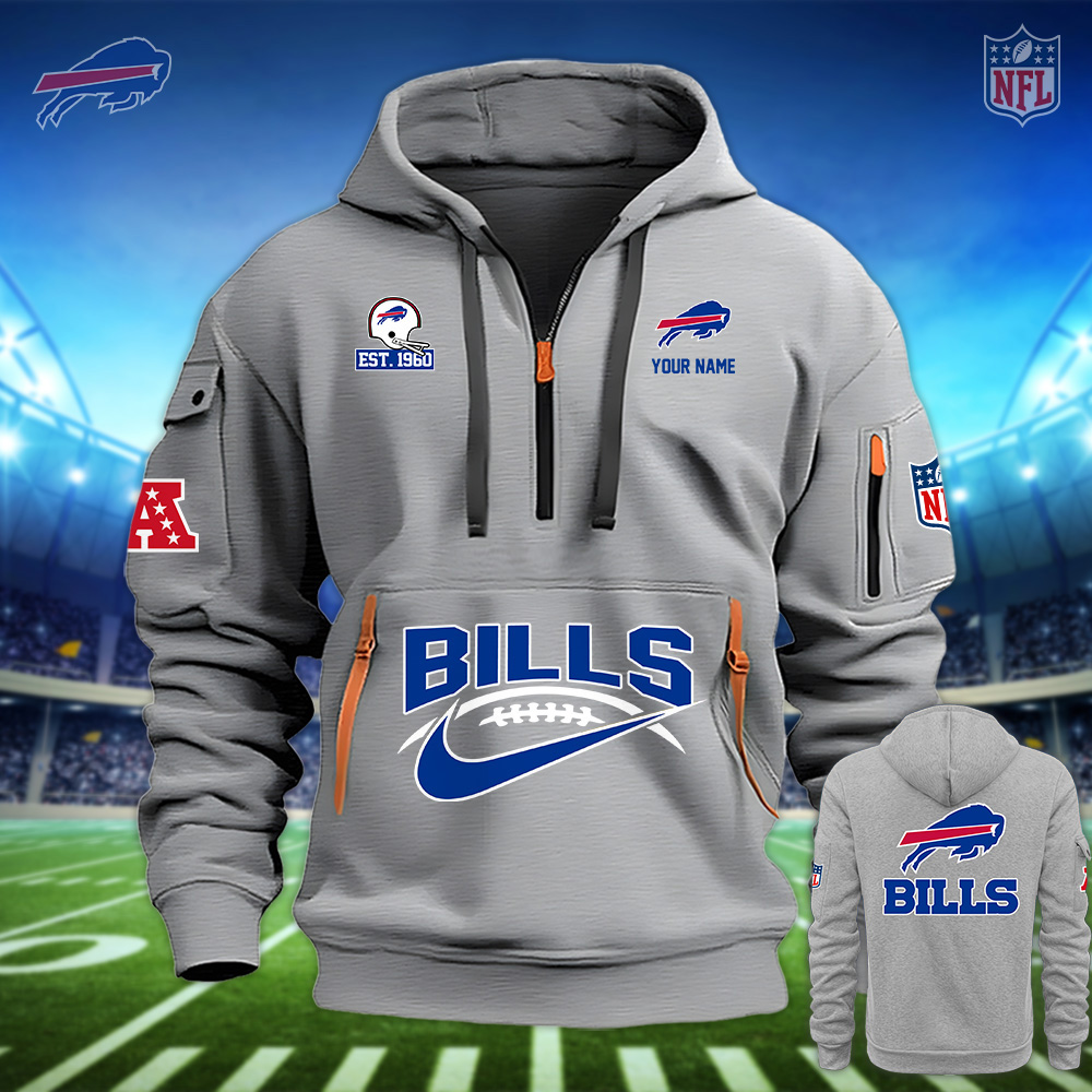 Bf Bills Heavy Hoodie - Famjoys Bf Bills Heavy Hoodie - Famjoys