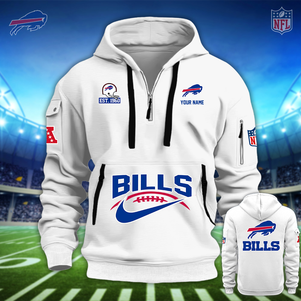 Bf Bills Heavy Hoodie - Famjoys Bf Bills Heavy Hoodie - Famjoys