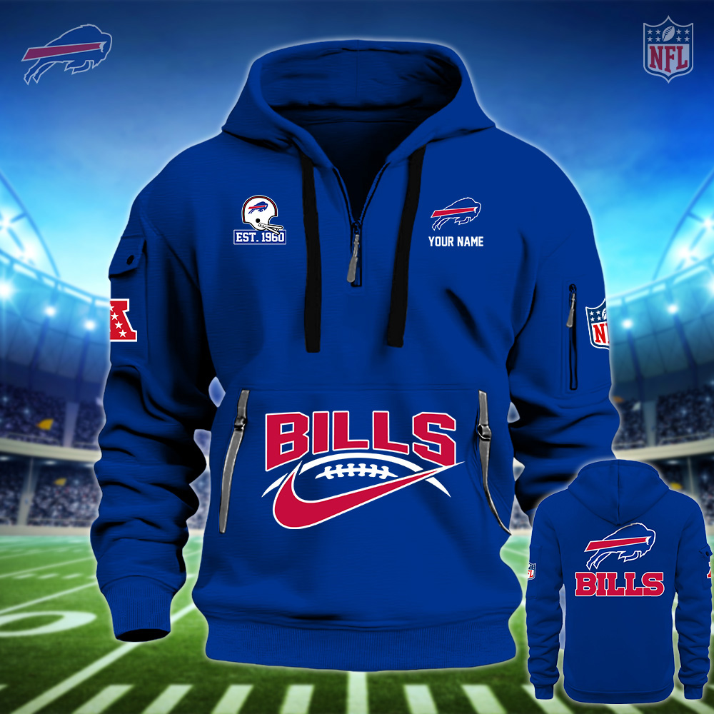 Bf Bills Heavy Hoodie - Famjoys Bf Bills Heavy Hoodie - Famjoys