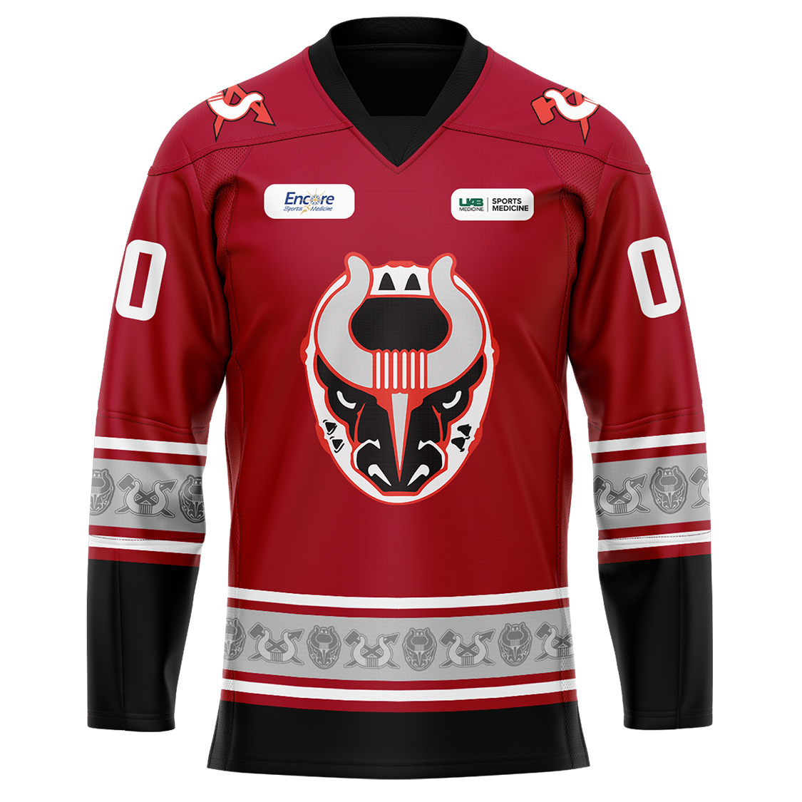 Birmingham Bulls Hockey 2025 Personalise Jersey - Famjoys Birmingham Bulls Hockey 2025 Personalise Jersey - Famjoys