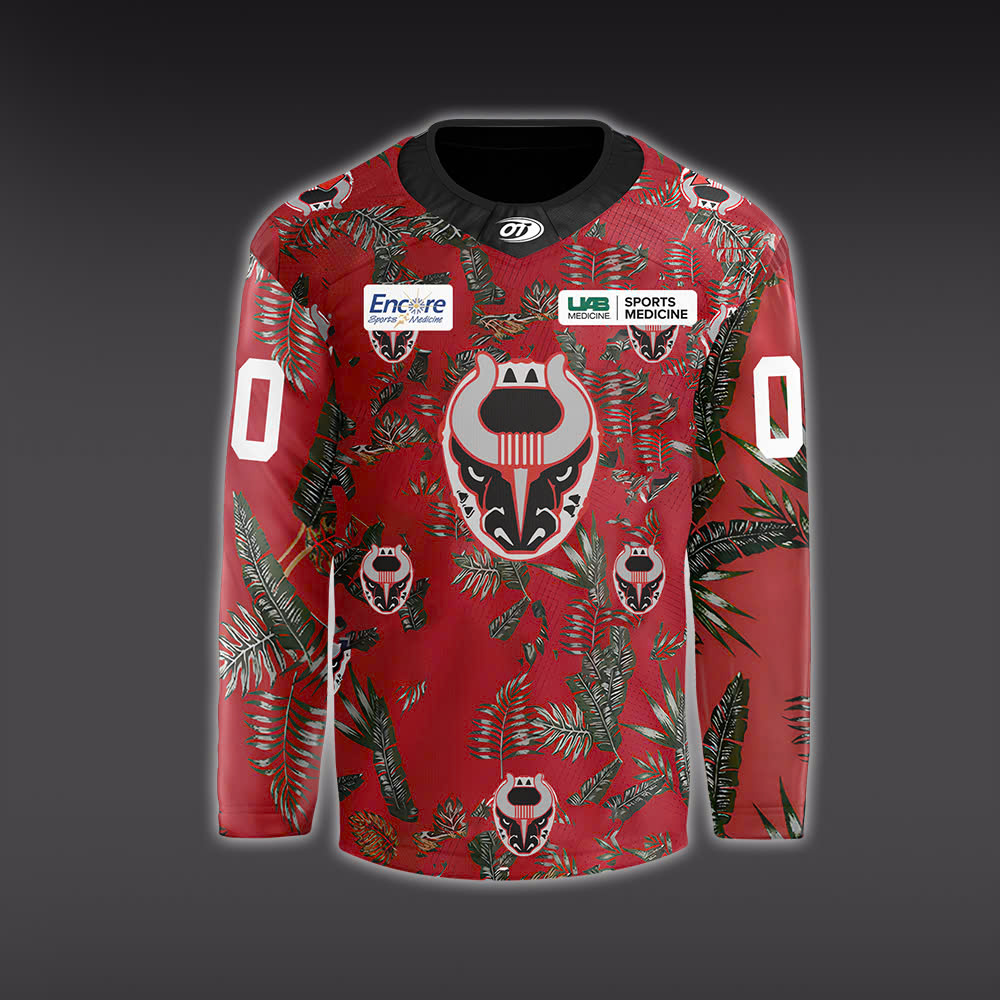 Birmingham Bulls Hockey 2025 Personalise Jersey - Famjoys Birmingham Bulls Hockey 2025 Personalise Jersey - Famjoys