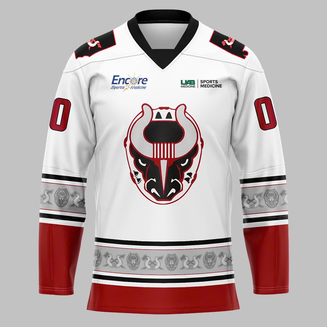 Birmingham Bulls Hockey 2025 Personalise Jersey - Famjoys Birmingham Bulls Hockey 2025 Personalise Jersey - Famjoys