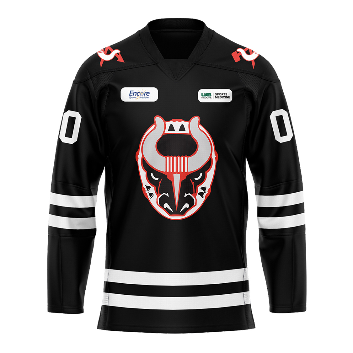 Birmingham Bulls Hockey 2025 Personalise Jersey - Famjoys Birmingham Bulls Hockey 2025 Personalise Jersey - Famjoys