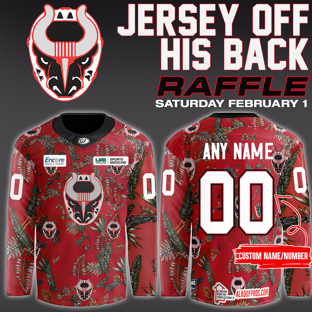 Birmingham Bulls Hockey 2025 Personalise Jersey - Famjoys Birmingham Bulls Hockey 2025 Personalise Jersey - Famjoys