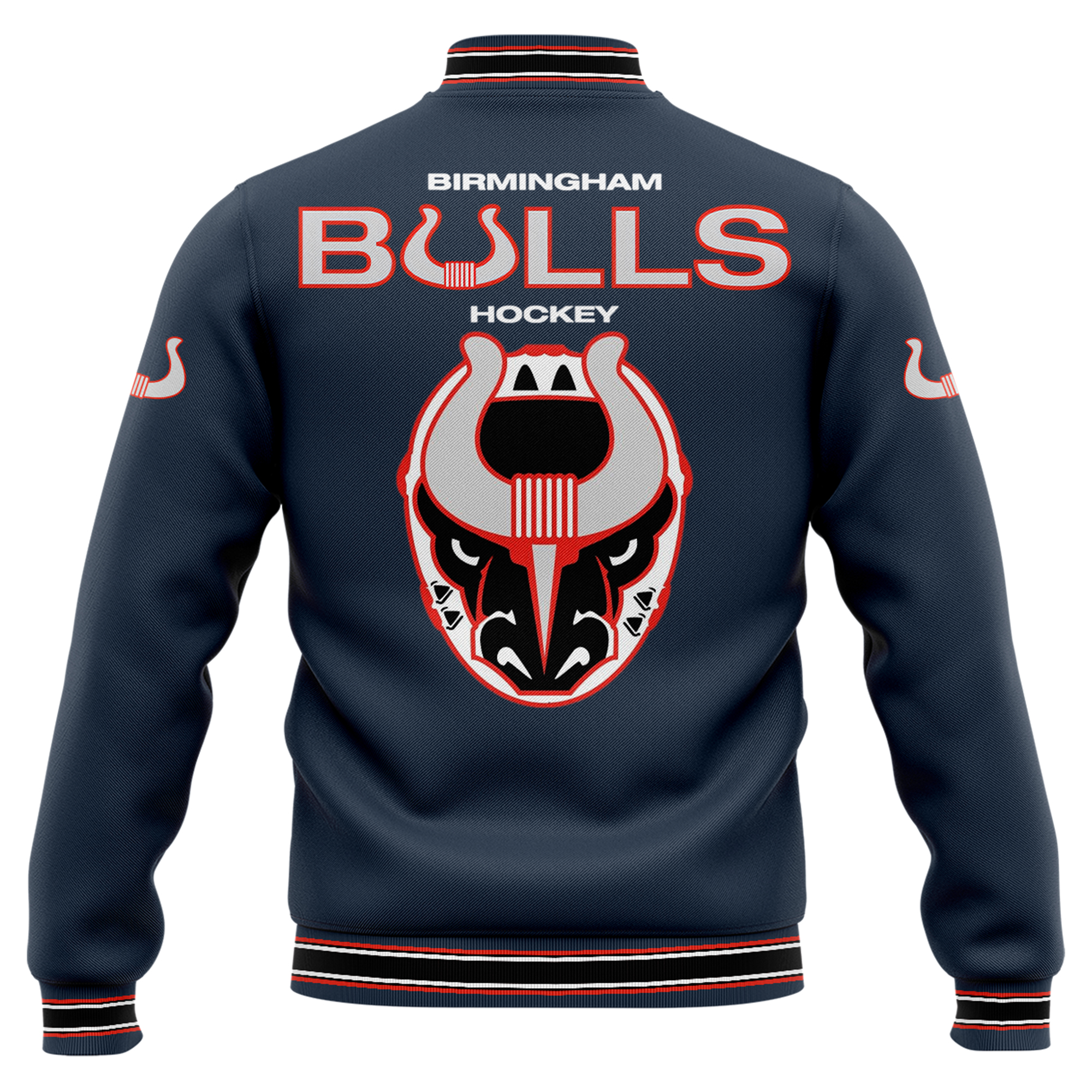 Birmingham Bulls Zip Jacket - Famjoys Birmingham Bulls Zip Jacket - Famjoys