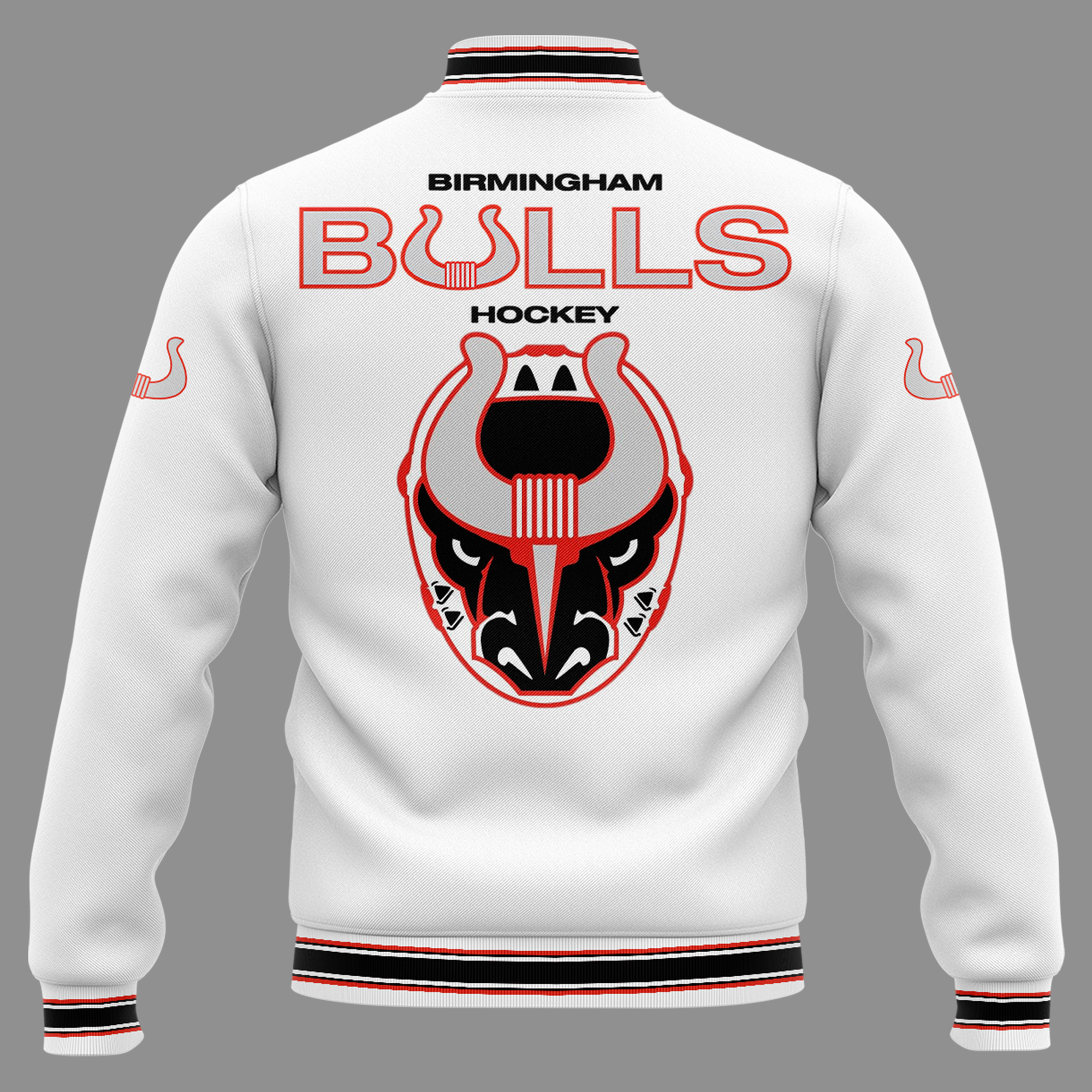 Birmingham Bulls Zip Jacket - Famjoys Birmingham Bulls Zip Jacket - Famjoys
