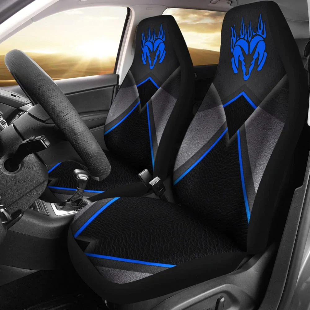 BLACK AND BLUE DODGE RAM CAR SEAT COVERS NT1552 - Famjoys BLACK AND BLUE DODGE RAM CAR SEAT COVERS NT1552 - Famjoys