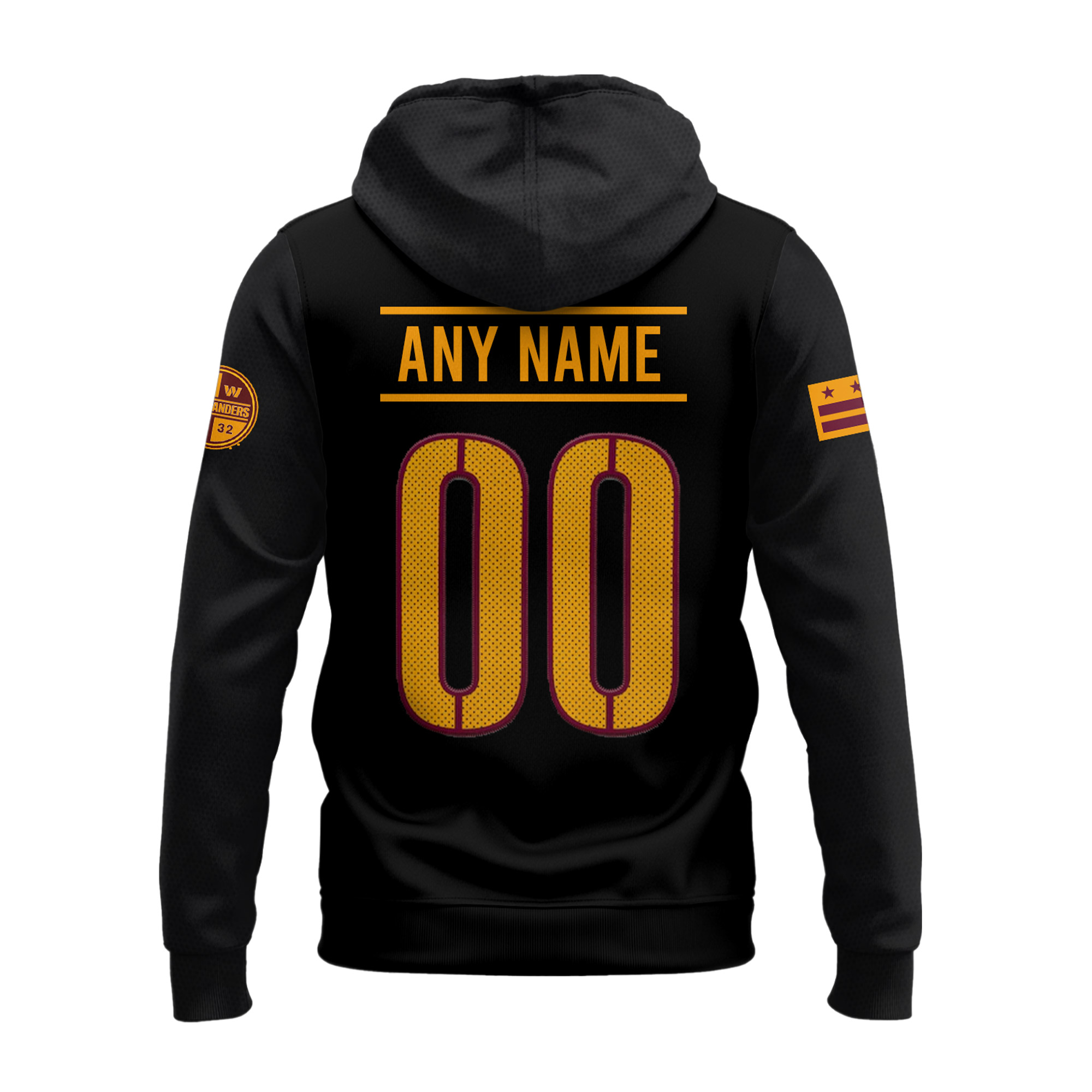 Black Washington Commanders Limited Hoodie - Famjoys Black Washington Commanders Limited Hoodie - Famjoys