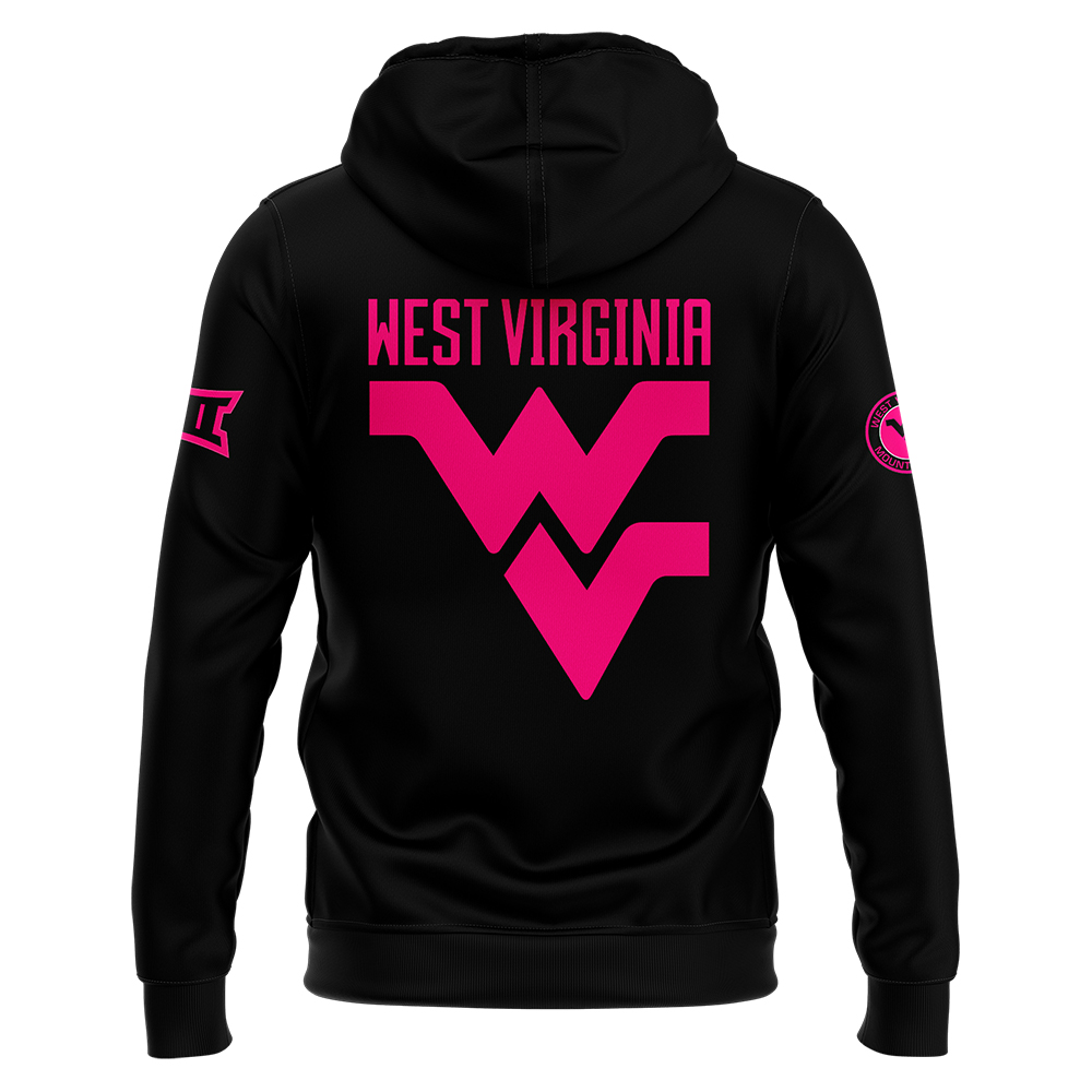 Black West Virginia Mountaineers football Crucial Catch Club Hoodie - Famjoys Black West Virginia Mountaineers football Crucial Catch Club Hoodie - Famjoys