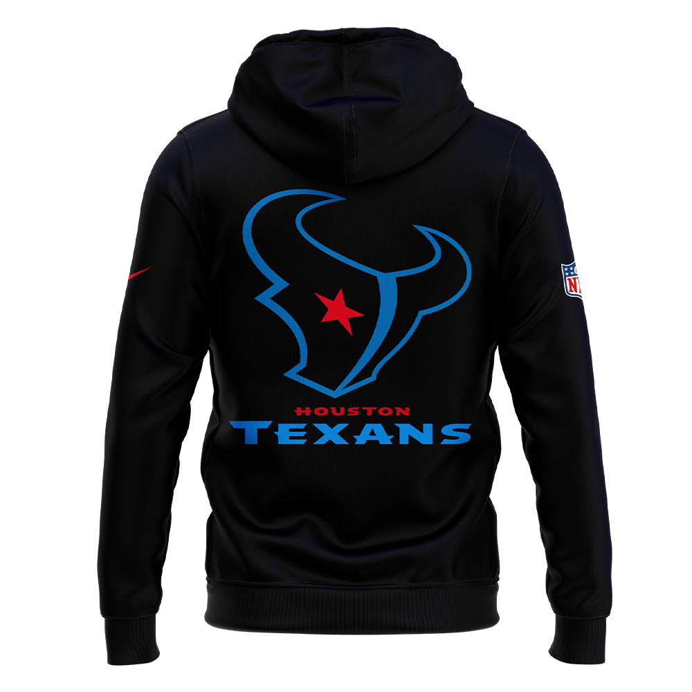 Blue Houston Texans Alternate Game Hoodie - Famjoys Blue Houston Texans Alternate Game Hoodie - Famjoys