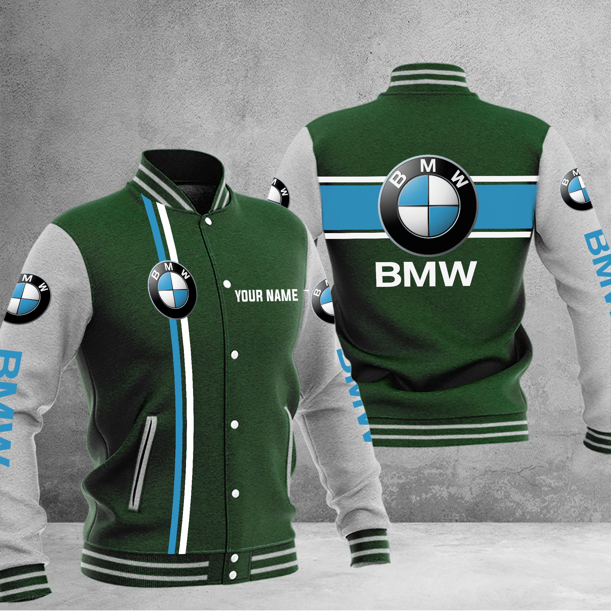 BMW Baseball Jacket - Famjoys BMW Baseball Jacket - Famjoys