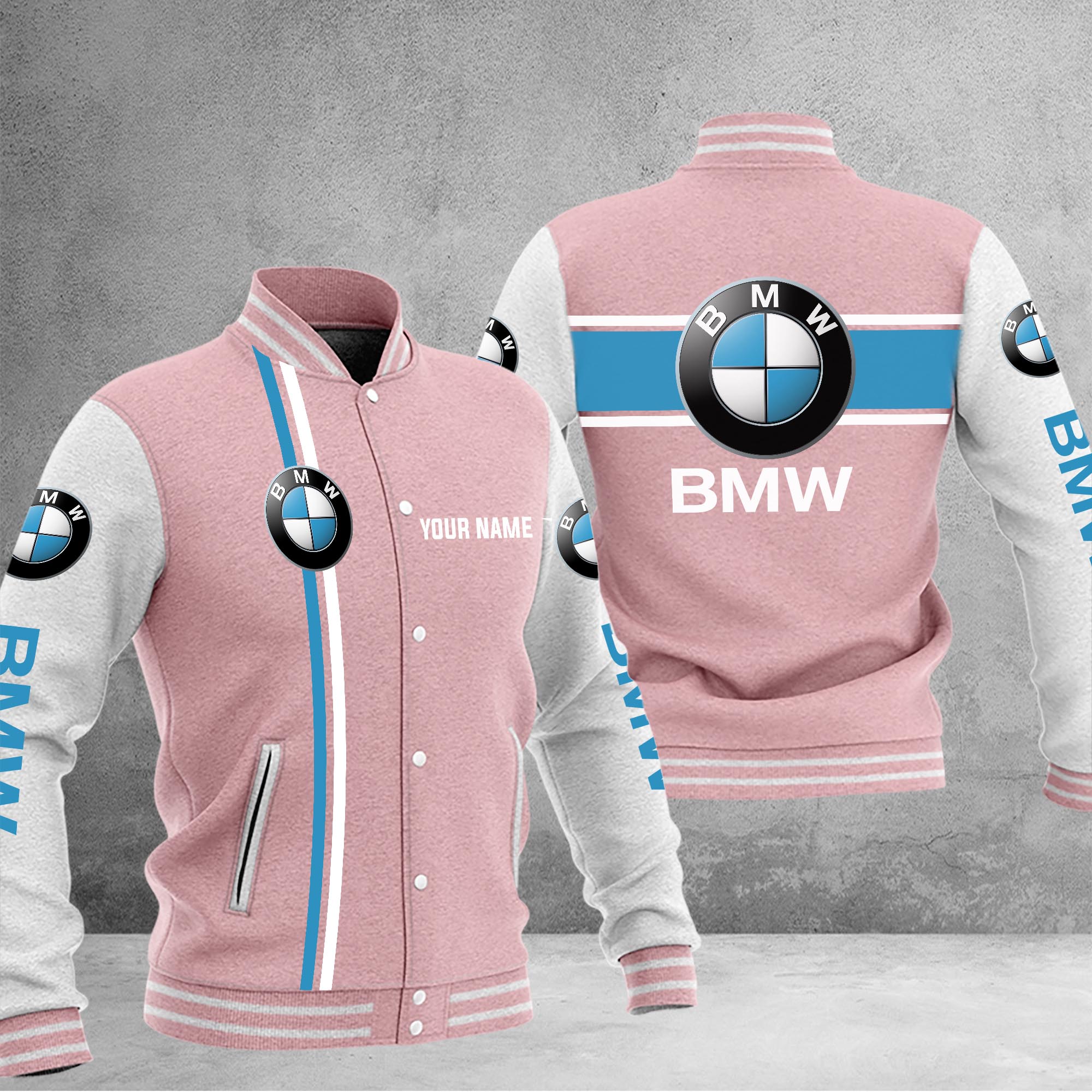 BMW Baseball Jacket - Famjoys BMW Baseball Jacket - Famjoys