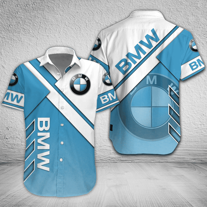 BMW Button Shirt Custom Name, Multicolor - Famjoys BMW Button Shirt Custom Name, Multicolor - Famjoys
