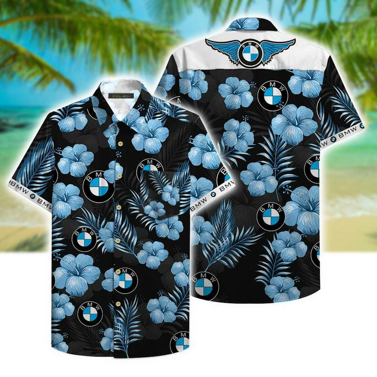 Bmw Hawaii Hawaiian Shirt