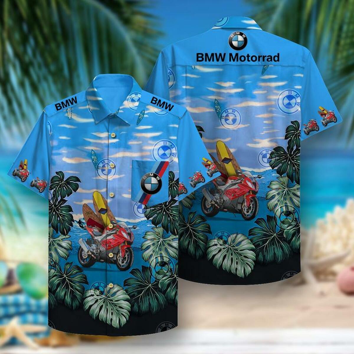 Bmw Hawaii Hawaiian Shirt