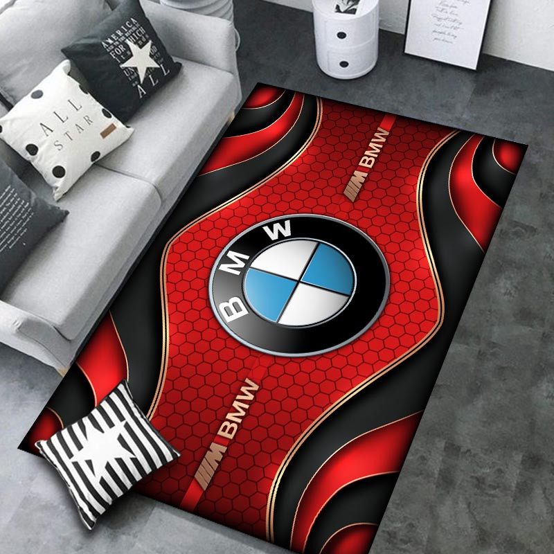 BMW M Area Rugs 3893 Multicolor - Famjoys BMW M Area Rugs 3893 Multicolor - Famjoys