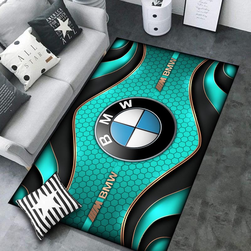 BMW M Area Rugs 3893 Multicolor - Famjoys BMW M Area Rugs 3893 Multicolor - Famjoys