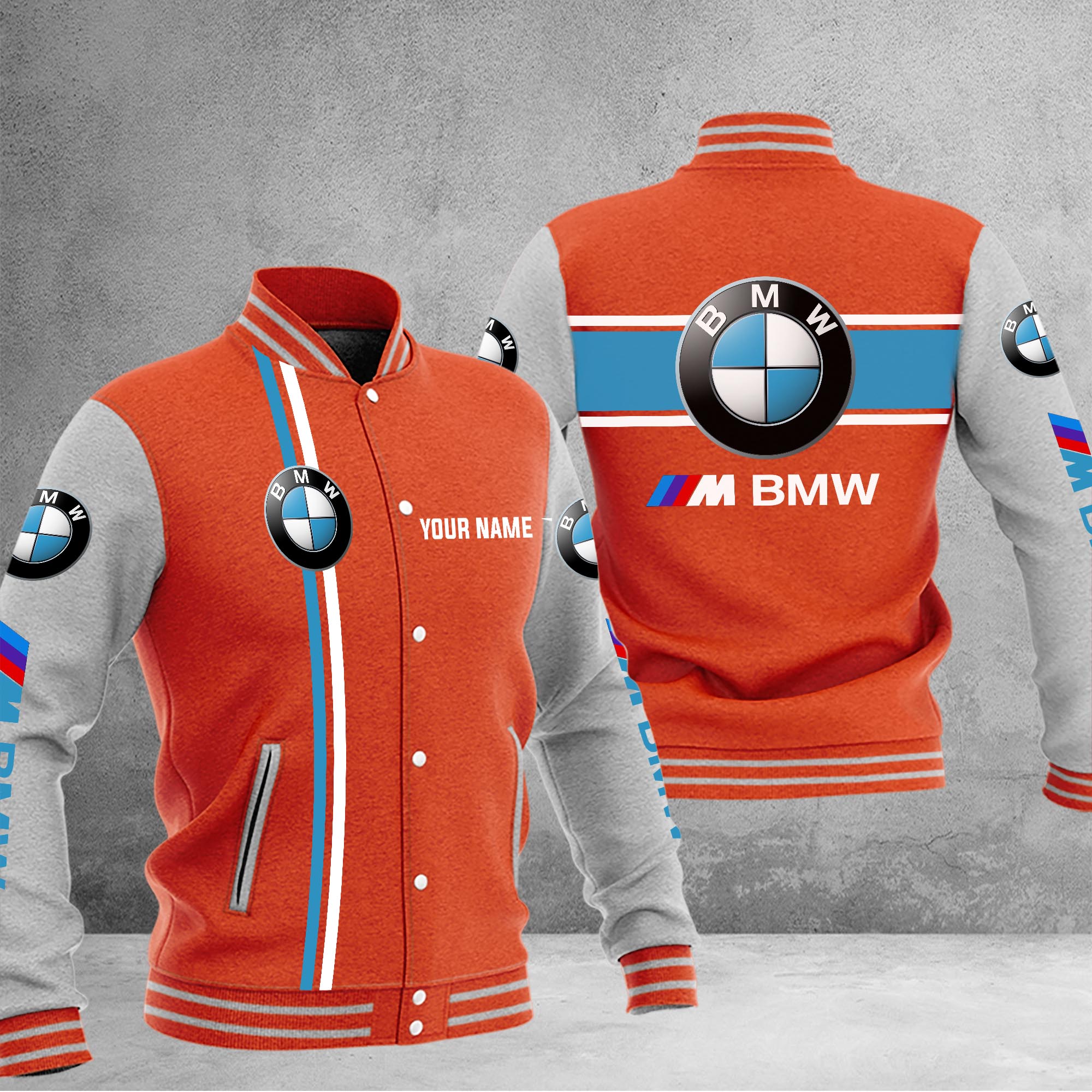 BMW M Baseball Jacket - Famjoys BMW M Baseball Jacket - Famjoys