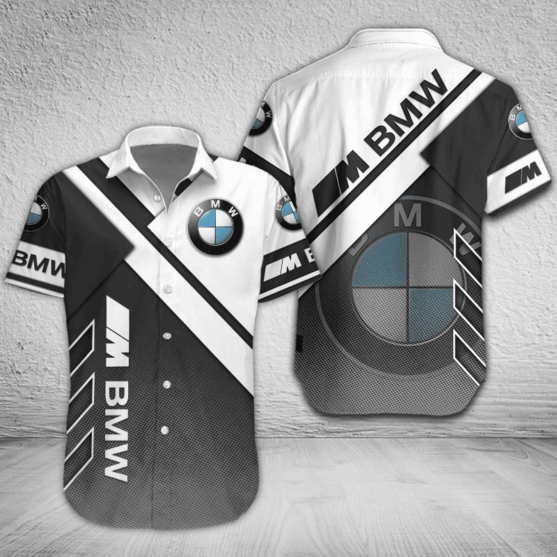 BMW M Button Shirt Custom Name, Multicolor - Famjoys BMW M Button Shirt Custom Name, Multicolor - Famjoys