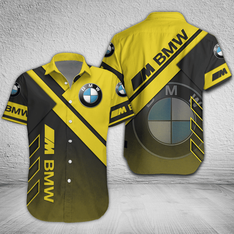 BMW M Button Shirt Custom Name, Multicolor - Famjoys BMW M Button Shirt Custom Name, Multicolor - Famjoys