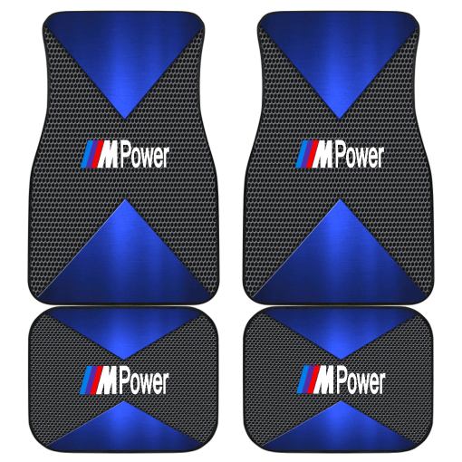 BMW M Power Car Mats V1 - Famjoys BMW M Power Car Mats V1 - Famjoys