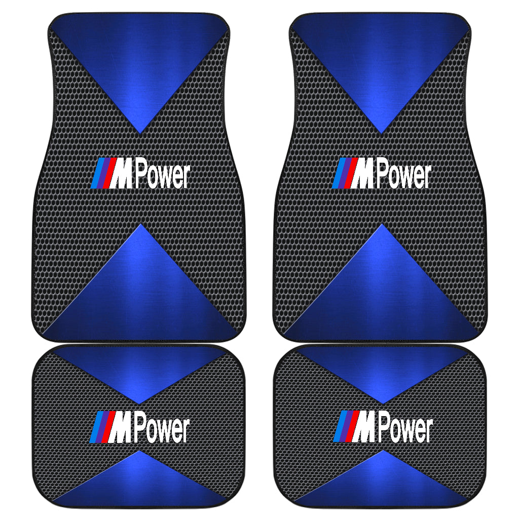 BMW M Power Car Mats V1 - Famjoys BMW M Power Car Mats V1 - Famjoys