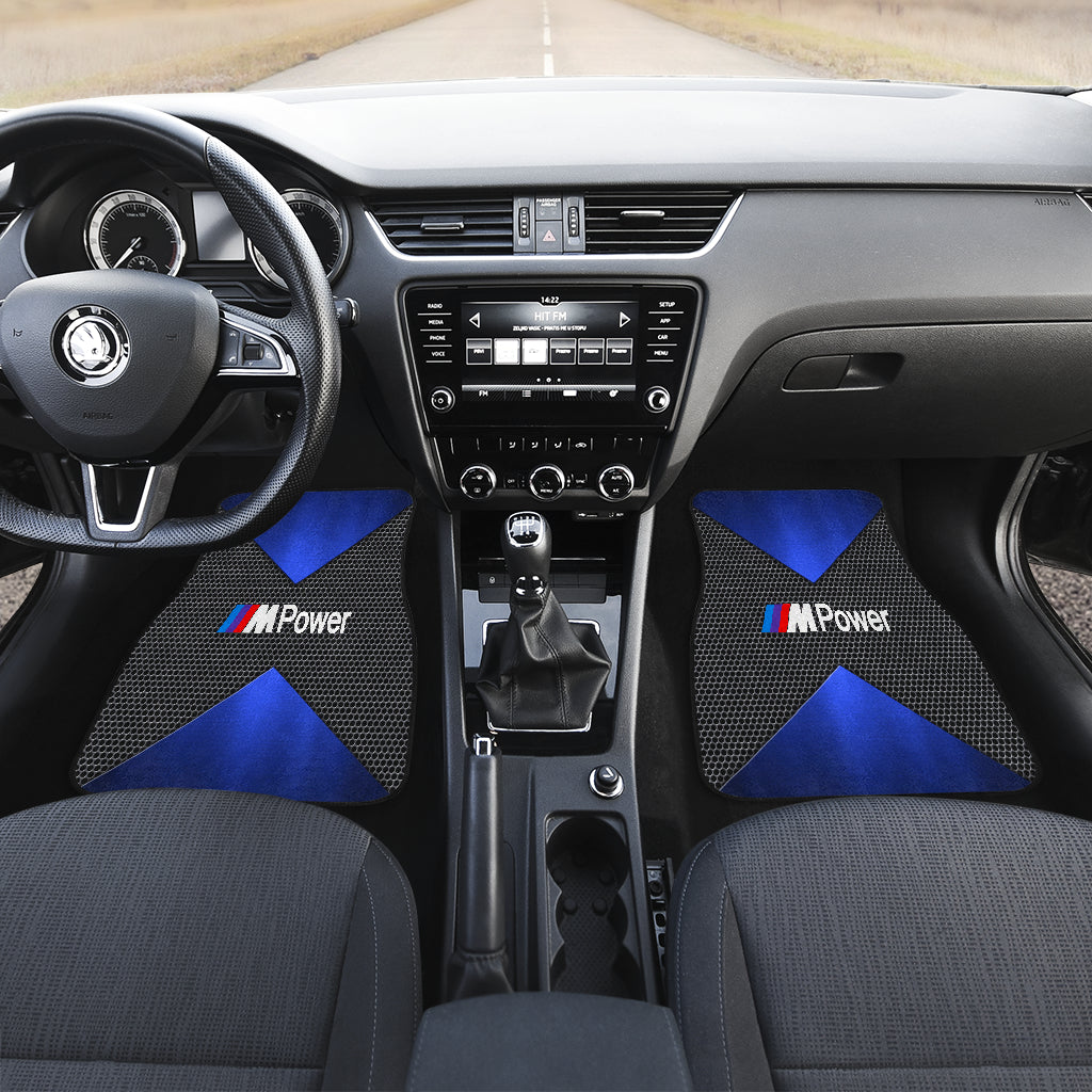 BMW M Power Car Mats V1 - Famjoys BMW M Power Car Mats V1 - Famjoys