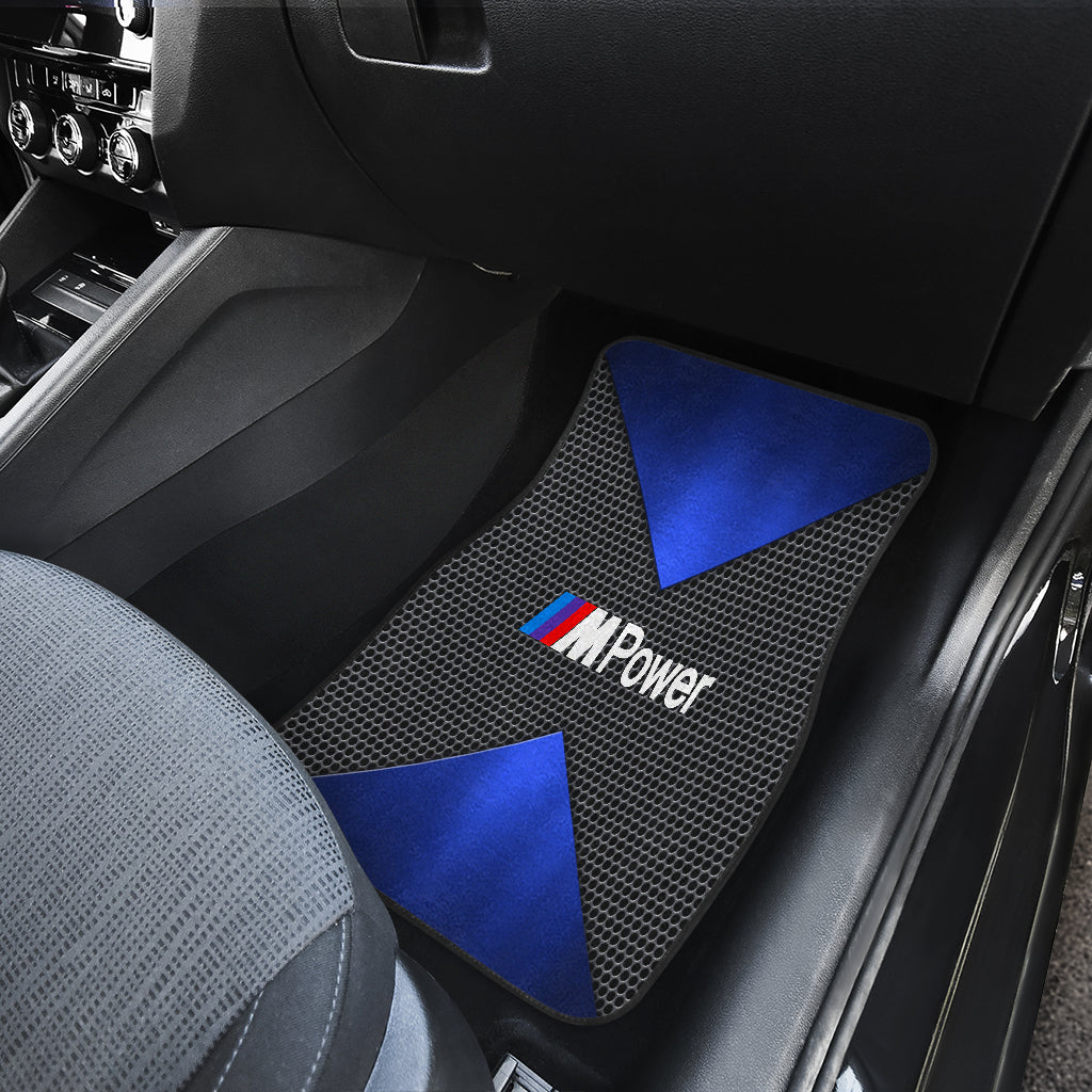 BMW M Power Front Car Mats V2 - Famjoys BMW M Power Front Car Mats V2 - Famjoys