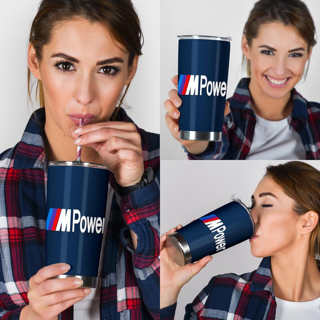 BMW M Power Tumbler Blue - Famjoys BMW M Power Tumbler Blue - Famjoys