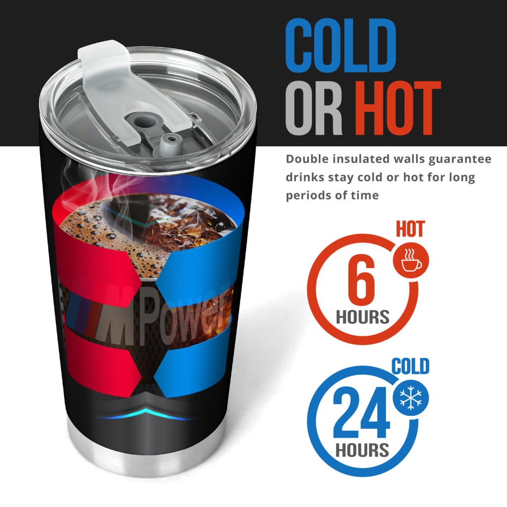 BMW M Power Tumbler MCBB - Famjoys BMW M Power Tumbler MCBB - Famjoys
