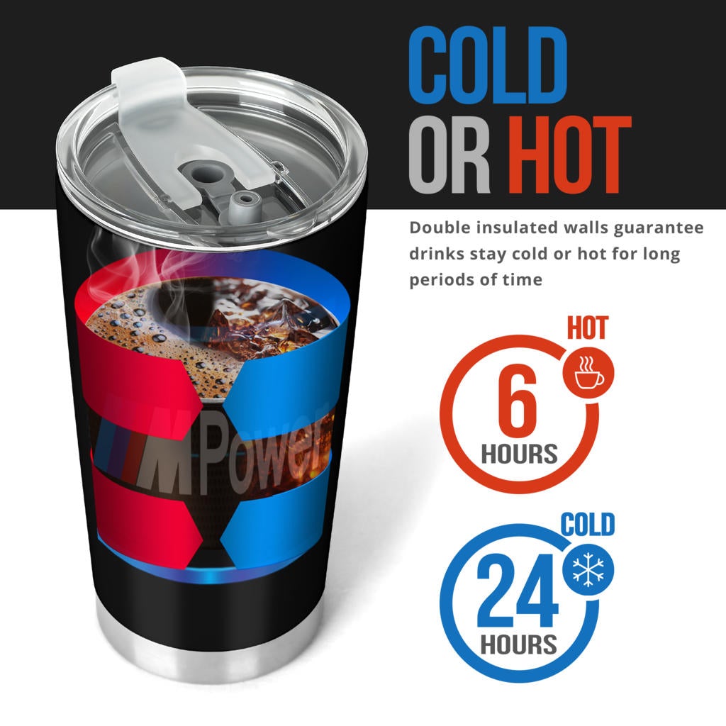 BMW M Power Tumbler MCBL - Famjoys BMW M Power Tumbler MCBL - Famjoys