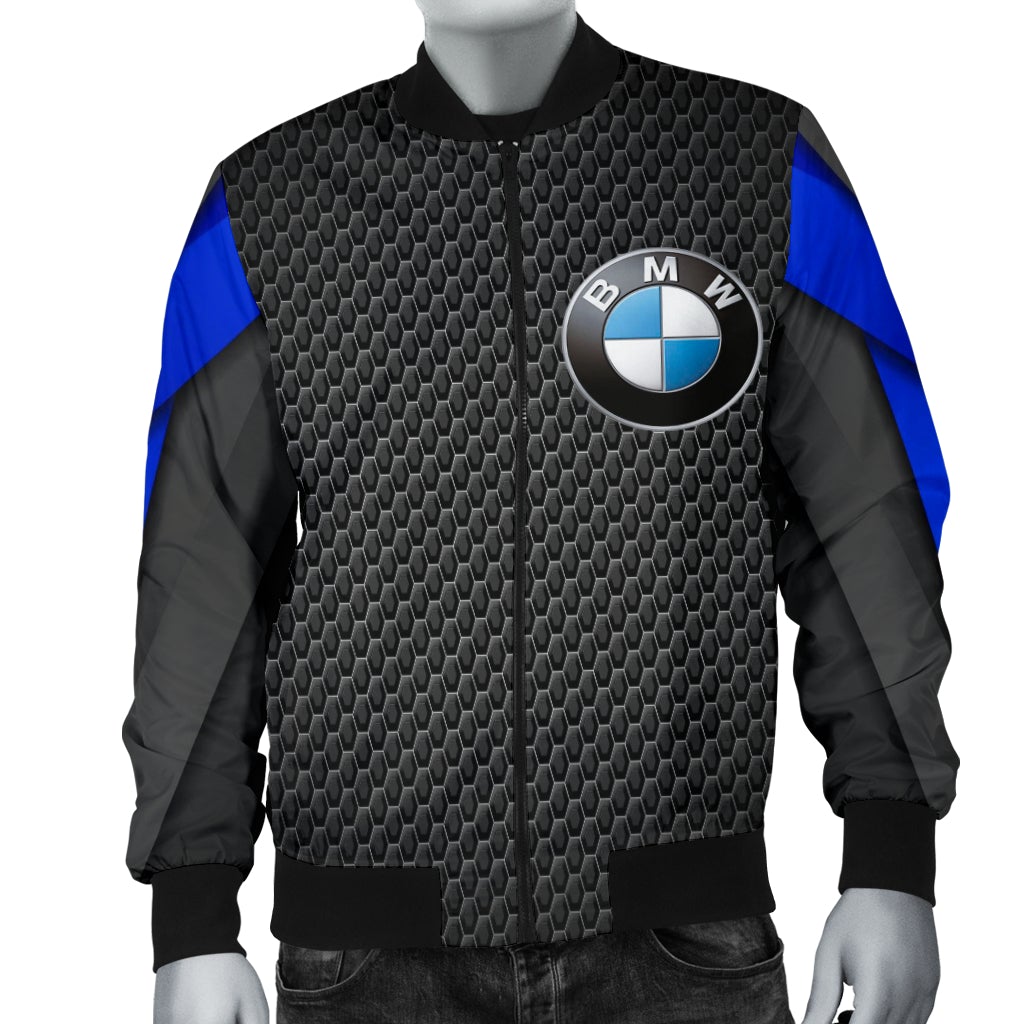 BMW Men's Bomber Jacket BB - Famjoys BMW Men's Bomber Jacket BB - Famjoys