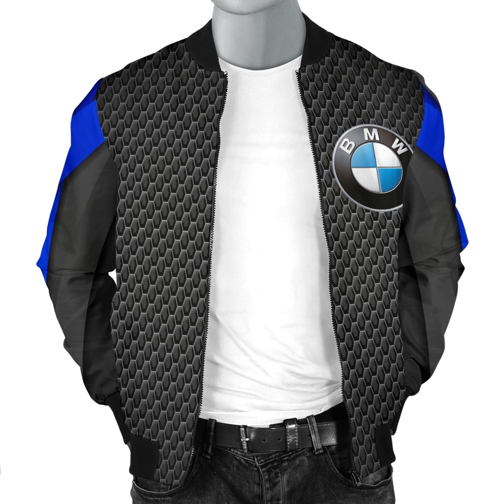 BMW Men's Bomber Jacket BB - Famjoys BMW Men's Bomber Jacket BB - Famjoys