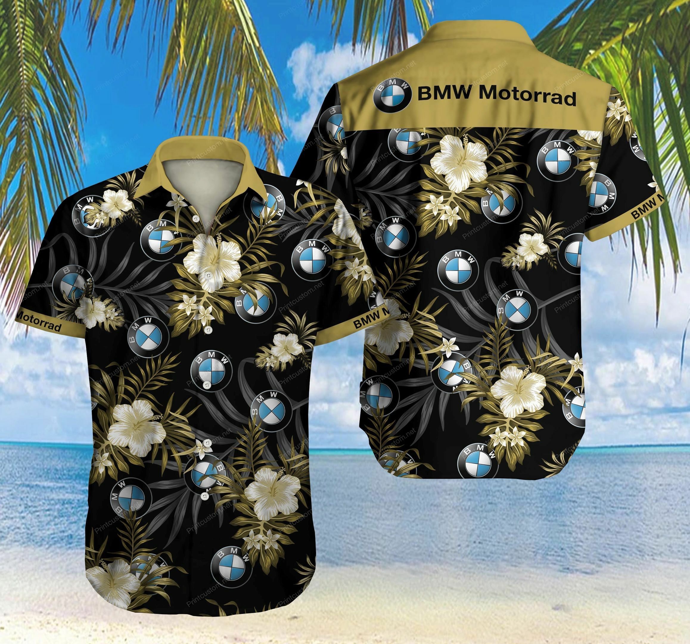 Bmw Motorrad Hawaiian Shirt Beach Summer Shirt - Famjoys Bmw Motorrad Hawaiian Shirt Beach Summer Shirt - Famjoys