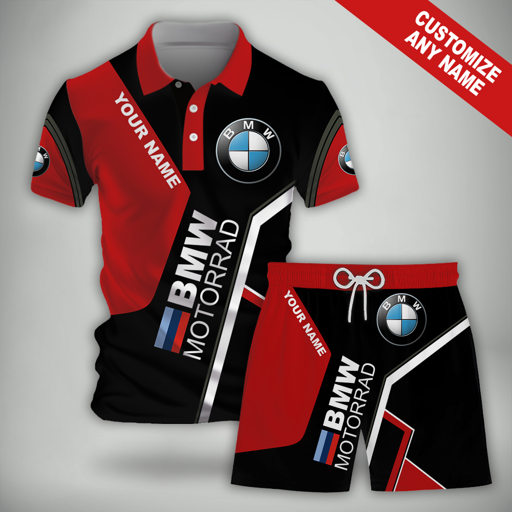 BMW Polo And Shorts Set SP200623DS0203 - Famjoys BMW Polo And Shorts Set SP200623DS0203 - Famjoys