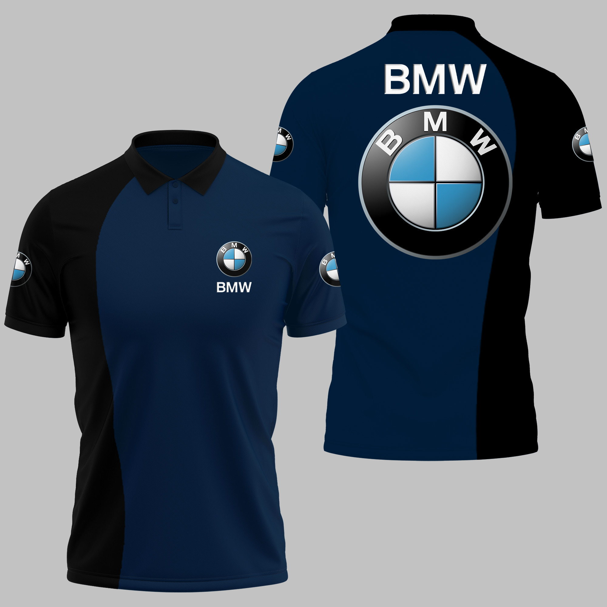 BMW Polo Shirt 7 Colors Ver 2 - Famjoys BMW Polo Shirt 7 Colors Ver 2 - Famjoys